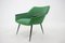 Vintage Brown and Green Armchair, Italy, 1960s 10