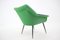 Fauteuil Vintage Marron et Vert, Italie, 1960s 6