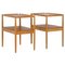 Mid-Century Scandinavian Bedside Tables Attributed to Engström & Myrstrand, 1960s, Set of 2, Image 1