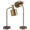 Mid-Century Scandinavian Table Lamps in Brass Attributed to Crafts Tyringe, 1960s, Set of 2, Image 1