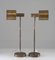 Skandinavische Mid-Century Tischlampen aus Messing, 1960er, 2er Set 4