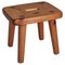 Handmade Pine Cabin Stool, Vemdalen, Sweden, 1960s 1