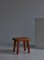 Handmade Pine Cabin Stool, Vemdalen, Sweden, 1960s, Image 4