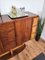 Italian Art Deco Style Turning Door Dry Bar Cabinet in Burl Walnut, 1960s 7