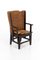 Orkney Chair in Oak and Rush, 1890s, Image 1