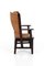 Orkney Chair in Oak and Rush, 1890s 3
