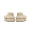 Beige Bouclé Lounge Chairs by Adriano Piazzesis, Italy, 1970s, Set of 2 2