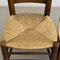 Early 20th Century Rattan and Wood Chairs, Set of 4, Image 9