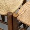 Early 20th Century Rattan and Wood Chairs, Set of 4 2