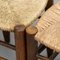 Early 20th Century Rattan and Wood Chairs, Set of 4, Image 2