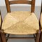 Early 20th Century Rattan and Wood Chairs, Set of 4 8