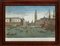 Venice, 18th Century, Color Lithograph, Framed 1