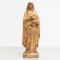 Figurine Vierge Traditionnelle en Plâtre, 1950s 3