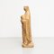 Traditionelle Jungfrau Figur aus Gips, 1950er 13