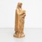 Traditionelle Jungfrau Figur aus Gips, 1950er 9