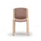 Chairs 300 in Wood and Kvadrat Fabric by Joe Colombo for Karakter, Set of 6, Image 17