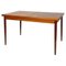 Danish Wooden Dining Table with Side Extensions from Lübke, 1960s, Image 1