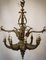 Bronze and Brass Chandeliers in the style of Guada, Set of 2 24