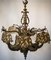 Bronze and Brass Chandeliers in the style of Guada, Set of 2 21