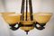 20th Century Alabaster Chandelier 2