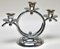 Art Deco Demeyere Chrome Candlesticks, Belgium, 1930s, Set of 2, Image 3