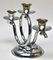 Art Deco Demeyere Chrome Candlesticks, Belgium, 1930s, Set of 2 4