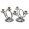 Art Deco Demeyere Chrome Candlesticks, Belgium, 1930s, Set of 2, Image 1