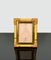 Rectangular Bamboo, Rattan and Brass Picture Frame, Italy, 1970s 7