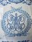 Large Blue and White Table Lamp from Delftware, Image 2