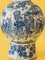 Large Table Lamp in Blue and White from Delftware, Image 5