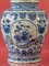 Grande Lampe de Bureau Bleue et Blanche de Delftware 6
