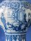 Large Blue and White Table Lamp from Delftware, Image 8