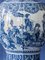 Large Blue and White Table Lamp from Delftware, Image 3