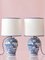 Blue and White Table Lamps from Delftware, Set of 2, Image 6