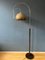 Space Age Double Arc Floor Lamp with Mushroom Shade from Artiforte, 1970s 6