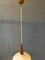 Lampe à Suspension en Verre Laiteux par Louis Kalff pour Philips, 1970s 10