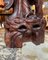 Large Chinese Carved Statue in Wood, 1970s 4