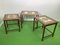 Scandinavian Nesting Tables with Tile Decor, 1960s, Set of 3, Image 3