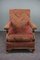 Antique Upholstered Wooden Armchair 1