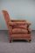 Antique Upholstered Wooden Armchair, Image 3