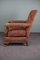 Antique Upholstered Wooden Armchair, Image 5