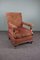Antique Upholstered Wooden Armchair, Image 2