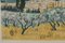 Yves Brayer, Southern Landscape, 20th Century, Lithograph, Framed, Image 6