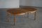 Danish Oval Dining Table in Oak with Two Extensions by Henning Kjærnulf, 1960s 5