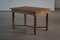 Late 19th Century Baroque Style French Dining Table or Desk in Oak, Image 14