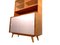 Dreiteiliger Vintage U 452 Sideboard Schrank mit Schiebetüren und Vitrine von Jiri Jiroutek von Interier Praha 5