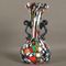 Millefiori Style Murano Glass Vase from Fratelli Toso, Image 5