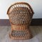 Vintage Rattan Kinderstuhl, 1970er 2