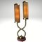 Mid-Century Brass Tubular Architectural Table Lamp, 1960s, Image 5