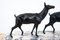 Bronze Hinds on a Stone Base Figures, France, 1920s 5